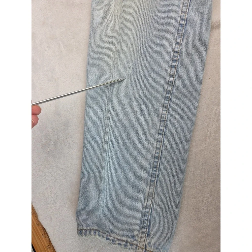 Vintage 90s Levi's 550 Jeans‎ | Orange Tab Light Wash | Relaxed Tapered | 34x34